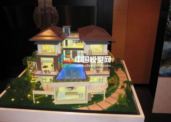 別墅模型風格各異，你能說出幾種